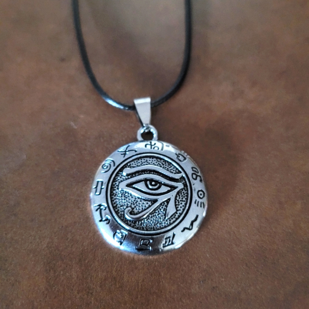Eye of Horus Charm Necklace